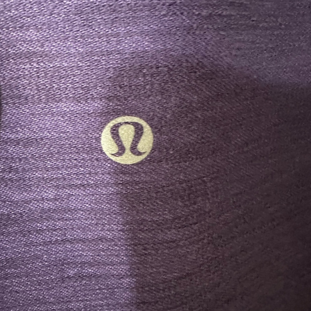 lululemon athletica Purple Wide Leg Pants with Crisscross Waistband - Picture 2 of 9
